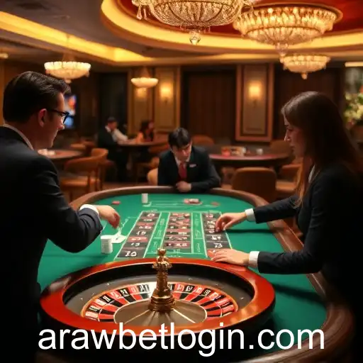 Experience the Thrill of Live Casino Games with Arawbet